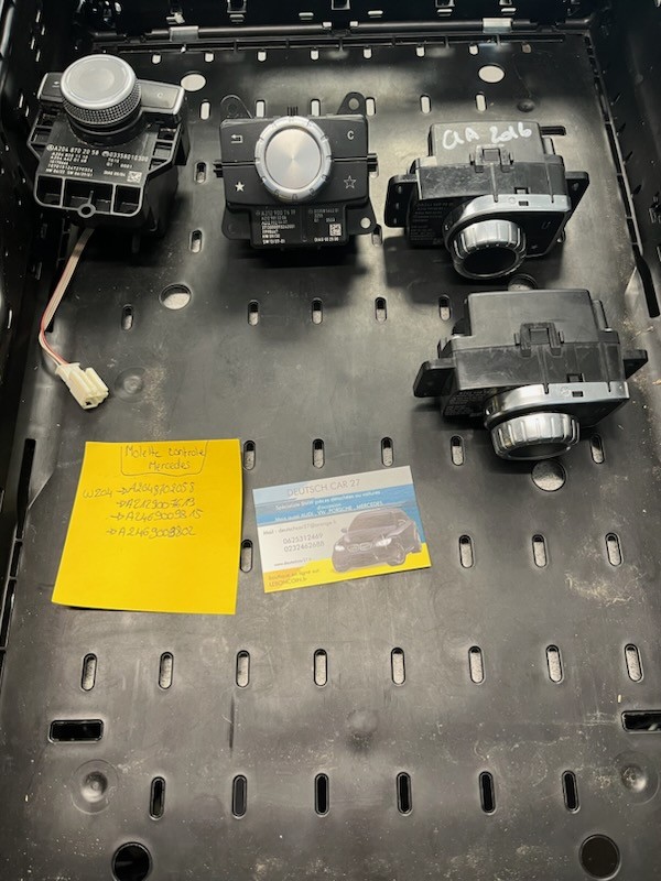 molette de contrôle bmw