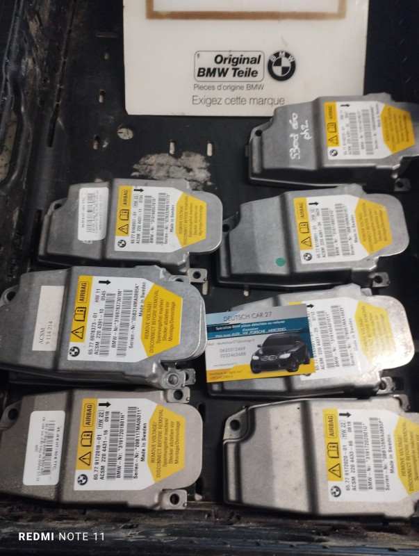 calculateur airbag BMW e60 ph2