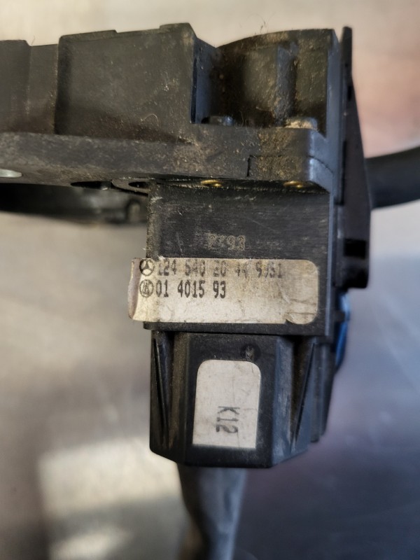 commodo essuie-glace Mercedes w124 réf a1245452044