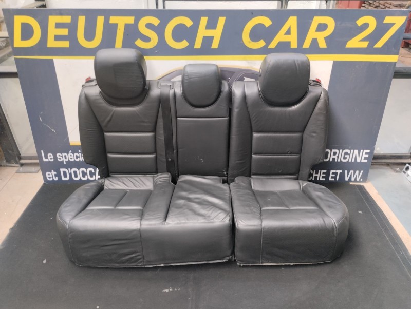 banquette cuir noir Porsche Cayenne 957