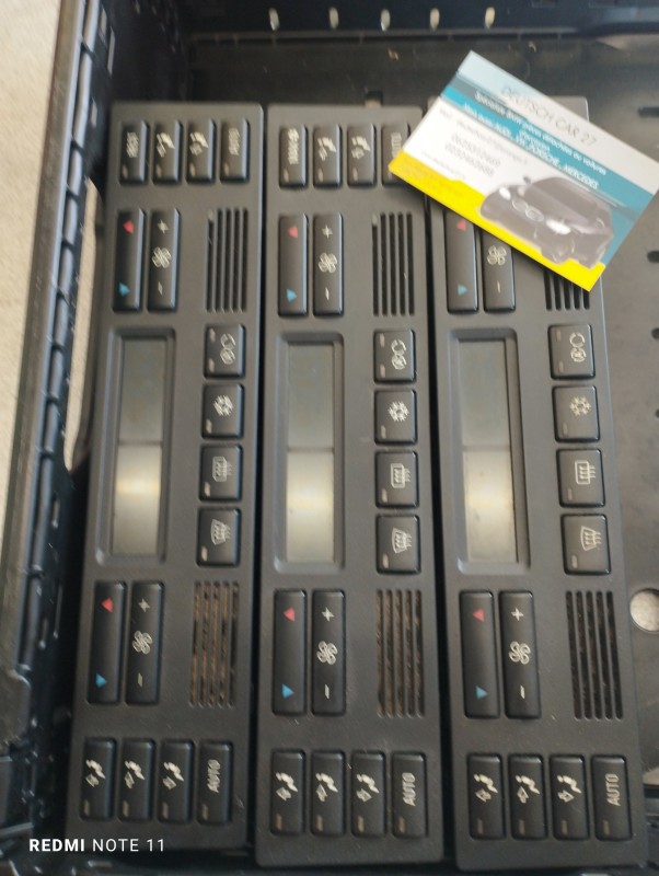 commande de climatisation BMW e38