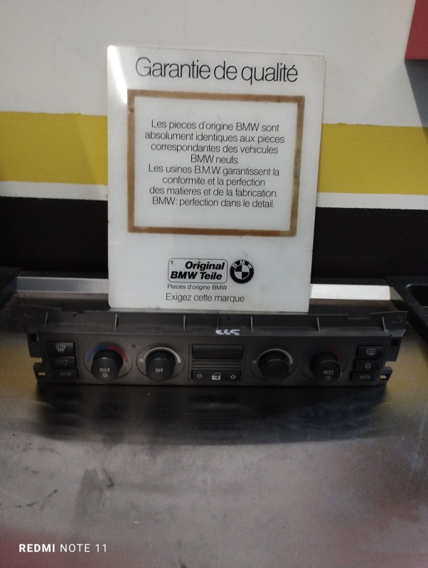 commande de climatisation bmw e65