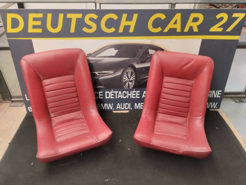 intérieur cuir de BMW e24