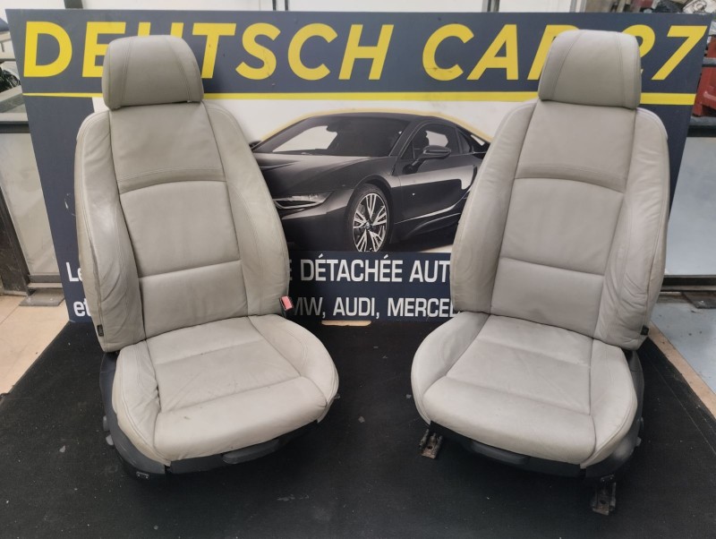 cuir blanc BMW e92 pack m