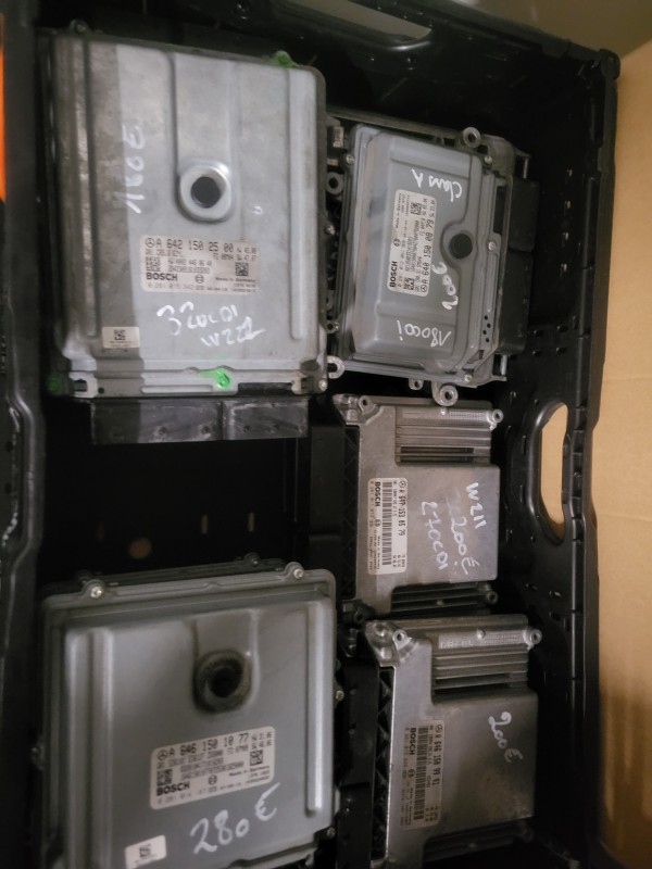 calculateur moteur de Mercedes 