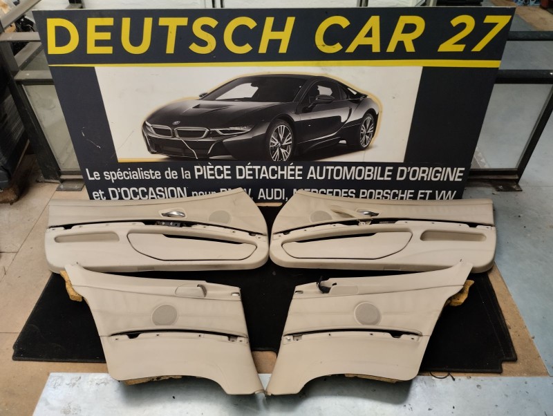 intérieur cuir beige de BMW e92