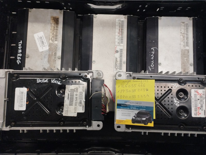 amplificateur audio audi