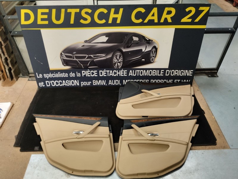 intérieur cuir beige bmw e60 ph2 semi électrique 