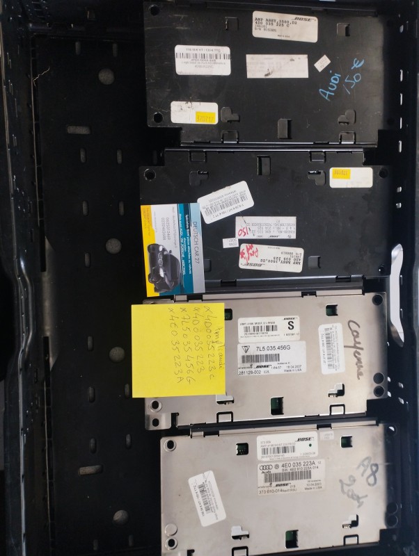 amplificateur audio audi