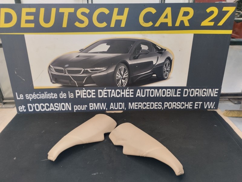 intérieur cuir beige de BMW E60 