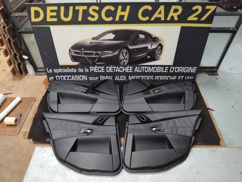 intérieur cuir noir de bmw série 5 e60