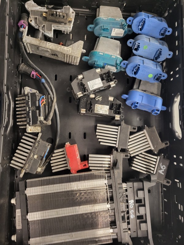 résistance de chauffage audi vw et Porsche 