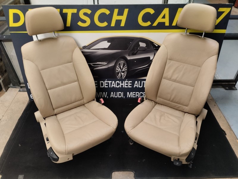 intérieur cuir beige bmw e60 ph2 semi électrique 