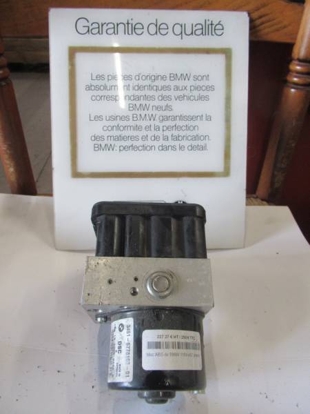 bloc abs de bmw 118d e87