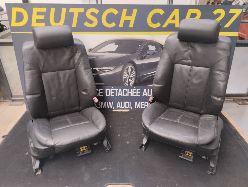 siège cuir noir BMW e38