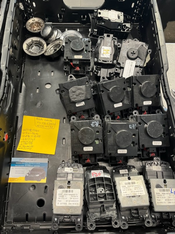 molette de contrôle bmw